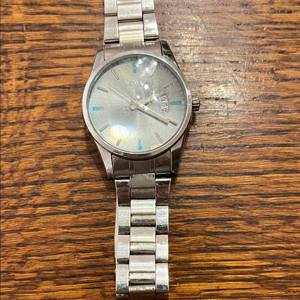 Silver Stainless Steel Watch Silver Stainless Steel Watch